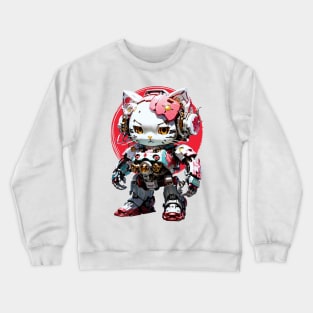 Hello Mecha Crewneck Sweatshirt